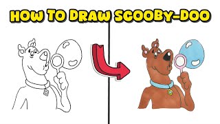 How to Draw Scooby-Doo from Mystery Inc. – Classic Cartoon Art for All