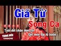 Karaoke Giã Từ Song Ca Nhạc Sống | Trọng Hiếu