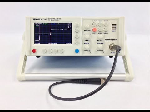 Mohr Ct100 Metallic Tdr Cable Tester Youtube