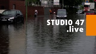 STUDIO 47 .live | SCHWERE UNWETTER ZIEHEN ÜBER DUISBURG