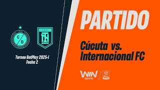 CÚCUTA VS. INTERNACIONAL FC | TORNEO BETPLAY DIMAYOR 2025-1 | FECHA 2