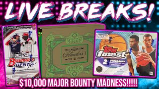 $10,000 MAJOR BOUNTY MADNESS!! | Flawless WWE + Gilded MLB + Prizm NBA + More (RGL #3734-3745)