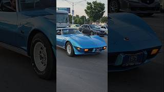 1975 Chevrolet Corvette Stingray Classic Car Drive By Engine Sound Woodward Dream Cruise 2024