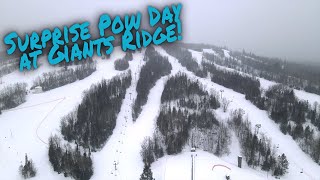 Enjoying Some Surprise Midwest Pow - Giants Ridge - Vlog E12