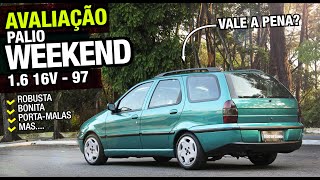 Avaliação Fiat Palio Weekend 1.6 16v - 1997 - A maior concorrente da Volkswagen Parati vale a pena?