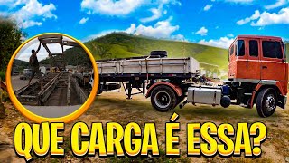 CARREGUEI UMA CARGA BEM DIFERENTE NO SCANIA 141, BORA TRABALHA NA GRADE BAIXA