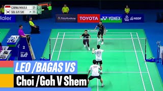 Leo Rolly Carnando/Bagas Maulana (INA) vs Choi Sol Gyu/Goh V Shem MD  R16 Thailand Masters 2025