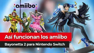 amiibo en Bayonetta 2 para Nintendo Switch | Así funcionan