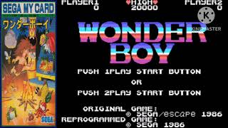 5. Player Down - Wonderboy | SG-1000 | Soundtrack