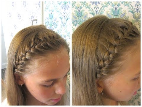 DIY French braided headband - HairAndNailsInspiration DIY French braided headband - HairAndNailsInspiration