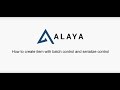 How to Create Item with Batch Control and Serialize Control - Alaya