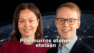 Pilvimurros etenee etelään