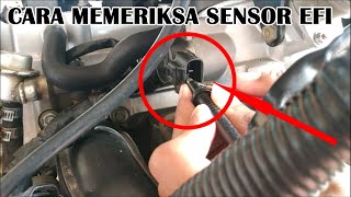 Cara memeriksa sensor efi (TPS, IATS, dan Injektor)