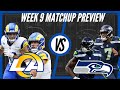 Los Angeles Rams vs Seattle Seahawks | Week 9 Preview