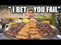 This 10LB BBQ CHALLENGE HAS NEVER BEEN COMPLETED | $100 'Smoke in The Hole' BBQ Challenge