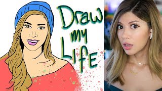 Reacting to DRAW MY LIFE... not watched in 5 years