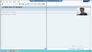 11 - ABAP Programming - First Basic Program Part3