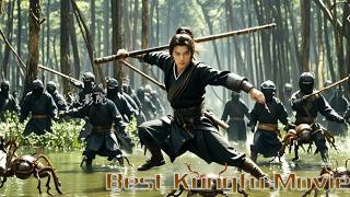 Kung Fu movie! A kung fu lad enters a deadly swamp for the resurrection water, challenging masters!