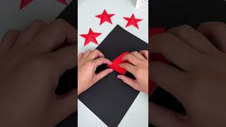 【Daoche】Origami National Day | 最簡單的五角星製作方法，快快學起來！  #shorts #shortvideo