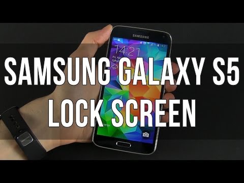 Samsung Galaxy S5 Lock Screen Customization Options Samsung Galaxy S5 Lock Screen Customization Options