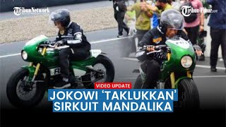 Jajal Sirkuit Mandalika, Presiden Jokowi Ngebut Pakai Motor Balap Kawasaki