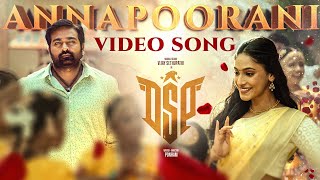 Annapoorani - Official Video Song | DSP | Vijay Sethupathi | D.Imman | Sid Sriram | Ponram