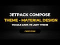 Jetpack Compose - Theme | Customizing Colors & Typography in Themes | CheezyCode Hindi