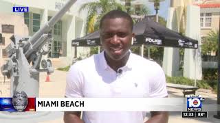 WPLG TV - Gift of Life x Miami Beach PD event - 9.23.21