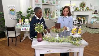 Pearlized Egg Pip Berry, and Leaf Collection by Valerie on QVC