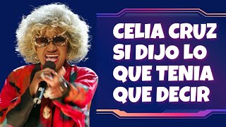 Celia Cruz le aclara a Miguel Bosé porque no perdona al régimen de Cuba