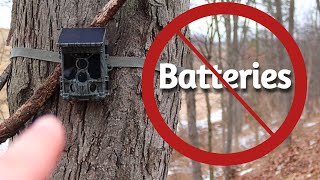 Who Needs Batteries? Voopeak TC08 Solar Powered WIFI Trail Camera Winter Testing Review