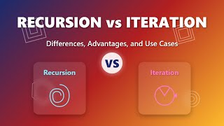 Recursion vs Iteration: Explained Simply for Beginners!