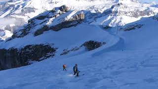 Freeriding at Engelberg-Titls