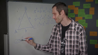 How to solve a Non-Right Angled Triangle using Cosine