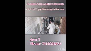 Jk Cement JkTylo TA 211 grey Adhesive wall  applications video