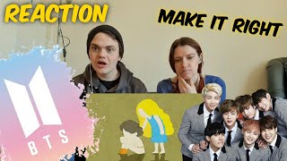 Reaction BTS (방탄소년단) 'Make It Right (feat. Lauv)' Official MV