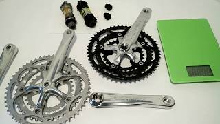 Cranks of another Era, The Shimano Ultegra 6500 and Bontrager Triple Cranksets