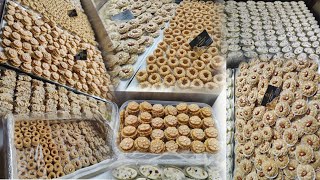 طلبية الى فرنسا✈️ أربع أشكال من حلويات اللوز 🇲🇦 رائعة شكلا ومضمونا مع الثمن وعدد الحبات في الكيلو 💰