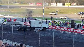 A Semi/Tractor Performs In Burnout Rivals At Cleetus And Cars Indy 2021?!?!