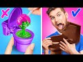 YUMMY! 🤤 Make Everything from CHOCOLATE! 🍫 *Secret Food Hacks and Cool Kitchen Gadgets*