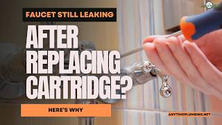Faucet Still Leaking After Replacing Cartridge? Here’s Why