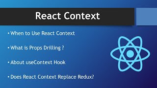 About React Context | useContext Hook | Props Drilling