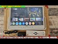 Sylvox 15.6 in Battery powered Smart TV, Waterproof Camping Series Google TV. 10000 mAh battery