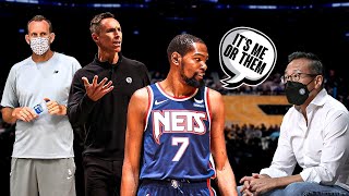 Kevin Durant tells Nets owner to trade him or fire Steve Nash, Sean Marks: Sources