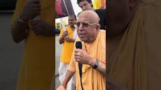 HH Vedavyasapriya Swami Maharaj #iskcon #lasvegas  #rathayatra