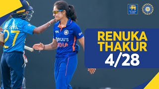 Renuka Thakur took 4 wickets - India Women tour of Sri Lanka 2022 - 2nd ODI