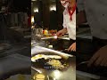 Eat & watch while Chef is cooking in front of you #teppanyaki #benihana  #chelsea #fyp