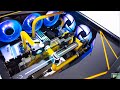 Filling  a $3000 ULTIMATE Water Cooled gaming PC with Custom Panels! #shorts