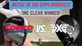 $199 ड्राइवर लड़ाई! कॉस्टको किर्कलैंड सिग्नेचर बनाम PXG GEN5🔥⛳️ | बजट गोल्फ दिग्गजों का टकराव