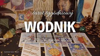 Wodnik 20 - 26 Styczeń 2025 tarot tygodniowy horoskop